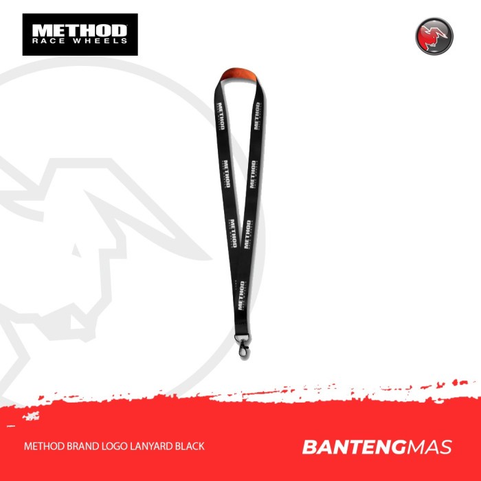 

Bestseller Method Brand Logo Lanyard Black - Ap-F0018