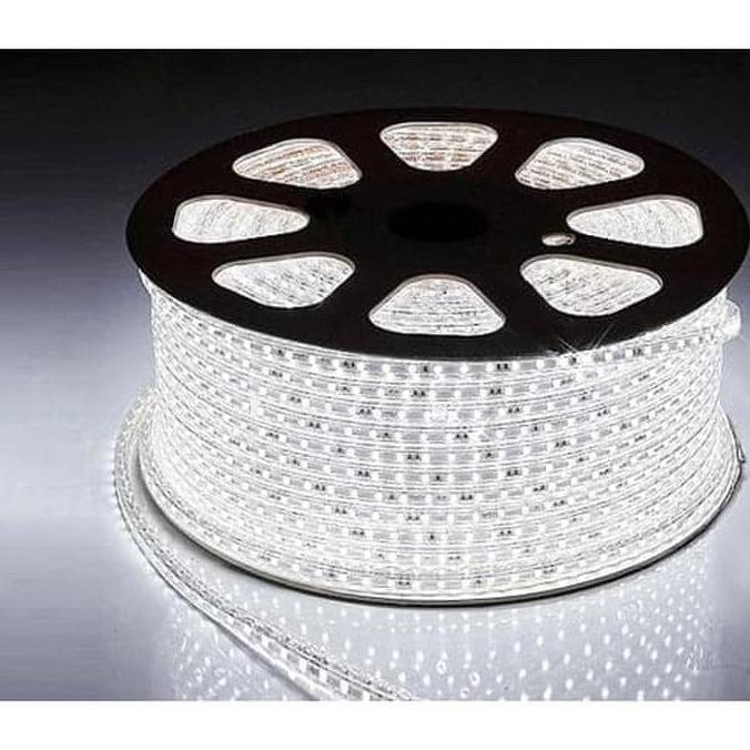 Lampu Selang Led Strip Hias Plafon Pohon 5050 Mata Besar Satu Roll