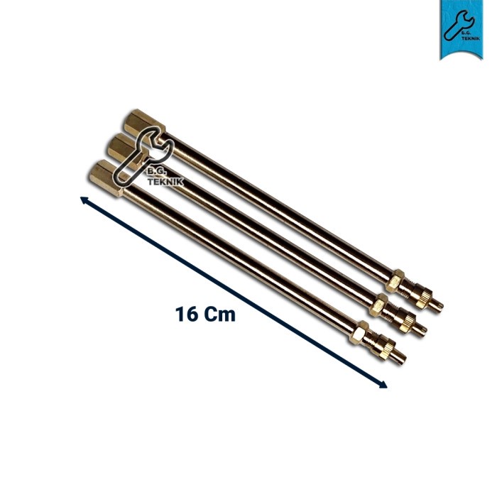 Sambungan Pentil Truck Ban 16cm ready