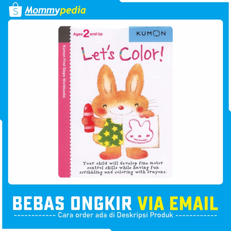 

KUMON Ages 2 and Up / Umur 2 Tahun - Let's Color!