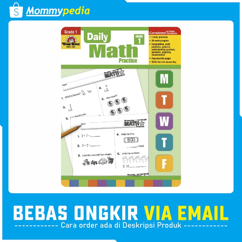 

Evan Moor - Daily Math Practice Grade 1 (Matematika)