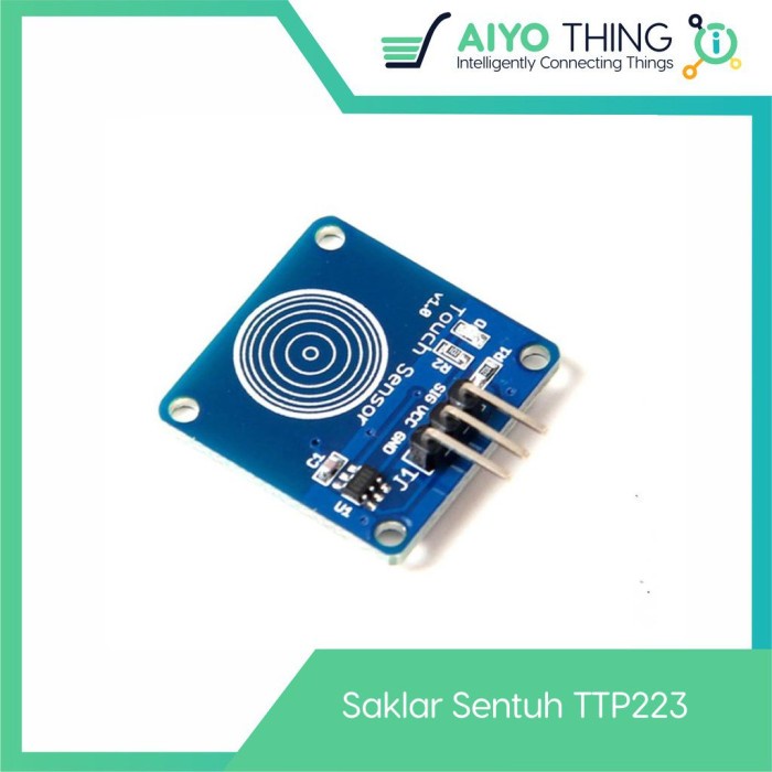 Saklar Sentuh Touch Sensor Capacitive TTP223B TTP223 Digital Switch