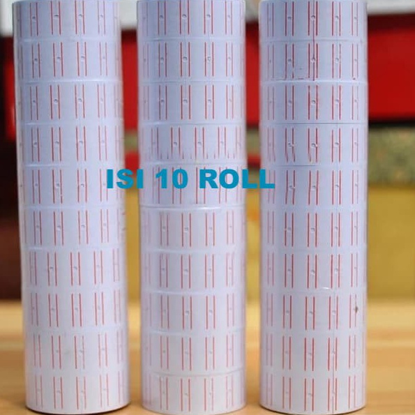 

(☞/YL✓L] Kertas stiker Isi ulang/refil Label Harga joyko MX 5500 10RL - baanyak diminati.!!