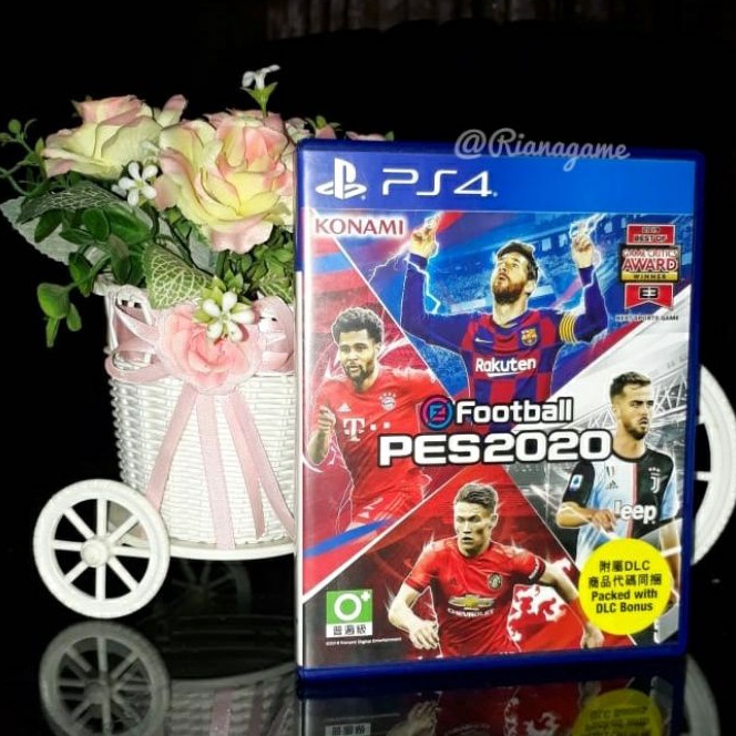 (JJ-✯I㊚] BD Kaset PS4 PES 2020 Pro Evolution Soccer 2021 Reg 2 Game PS 4 Bekas Second Mulus - paasti