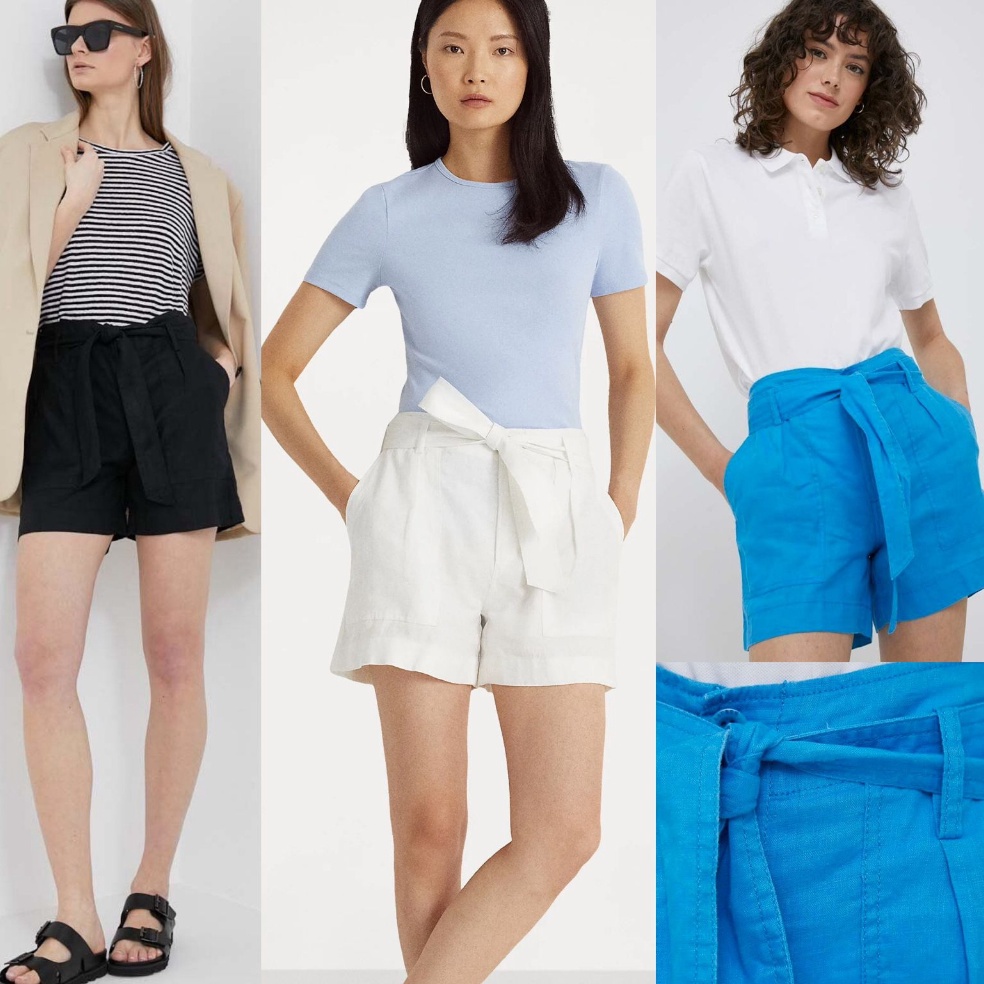 Harga Terbaik7o2Nc RPHL short linen basic short pants