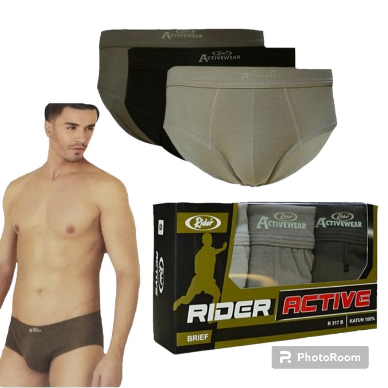 celana dalam pria rider  r 317 b hijai cd rider dewasa