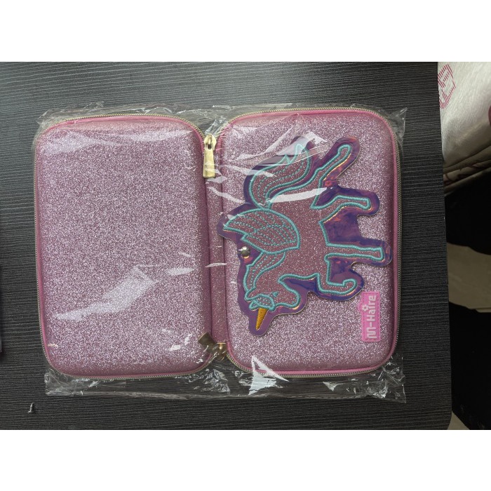 

KOTAK PENSIL DAN ALAT TULIS SMIGGLE EVA HARDCASE UNICORN 3D WATERPROOF