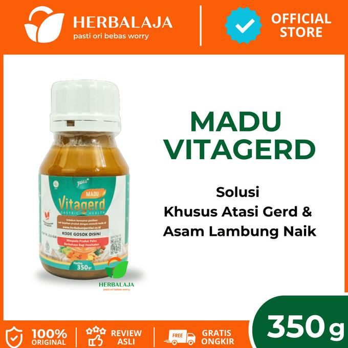 

MADU VITAGERD ORIGINAL ASLI OBAT GERD ASAM LAMBUNG MAAG KRONIS HERBAL