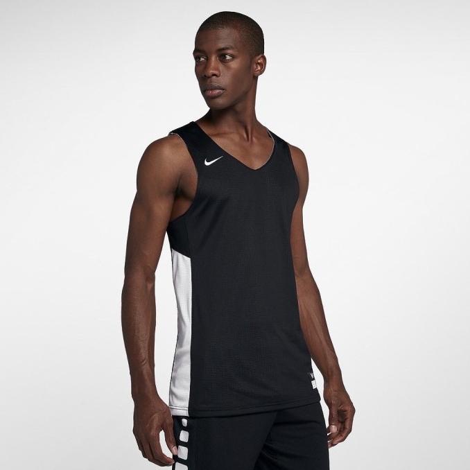 NIKE SINGLET DRY FIT REVERSAIBEL BLACK ORIGINAL%