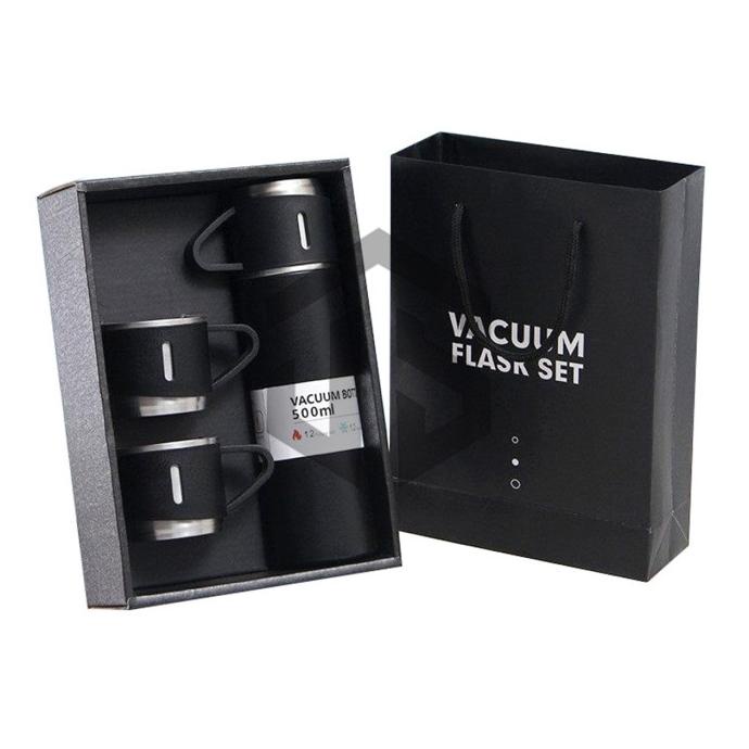 TERMOS BOTOL MINUM STAINLESS 500ML THERMOS KOPI KECIL AIR PANAS