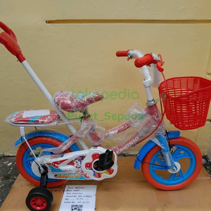 Ter Murah Sepeda Mini 12 Inch Untuk Anak 2,2.5 Sd 4 Tahun,Pakai Dop $12