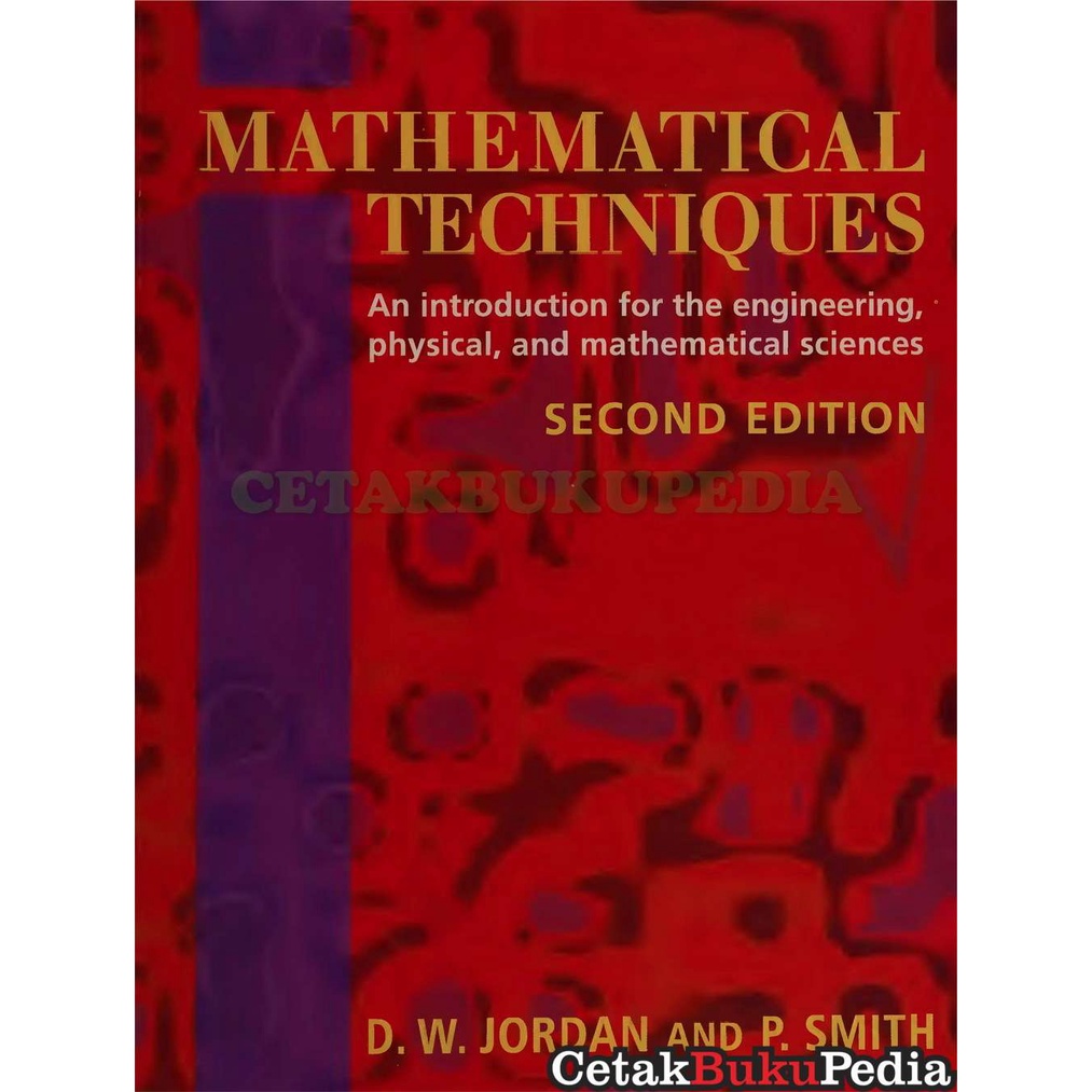 Jordan D Smith P Mathematical Techniques 2ed 1998