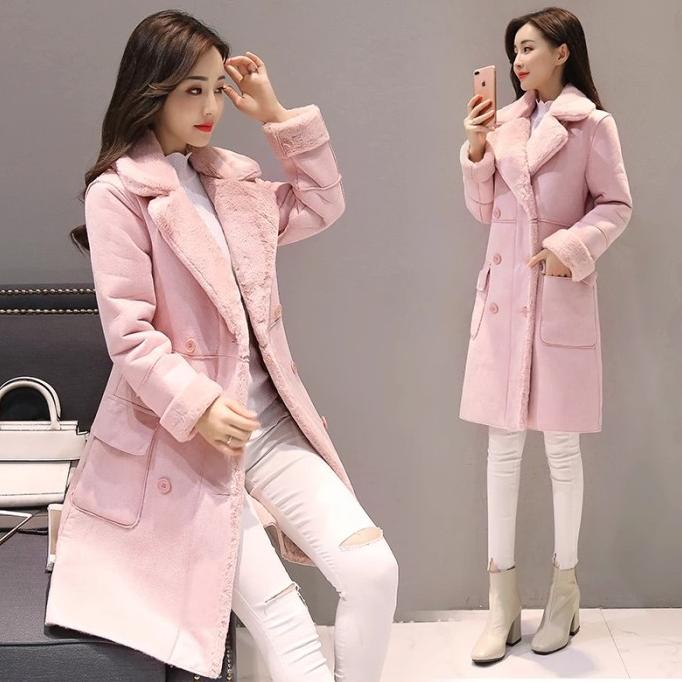 Jaket Coat Winter Musim Dingin Wanita Cashmere Wool JK-01