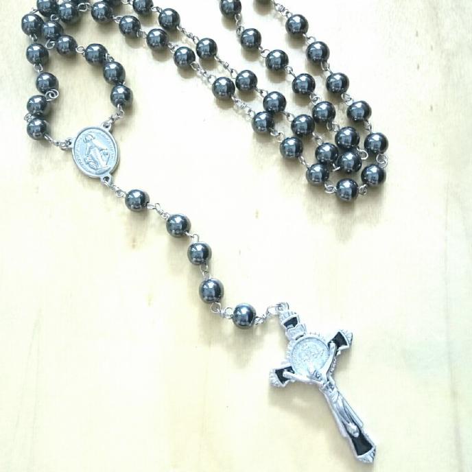 rosario batu blustin 8 mm