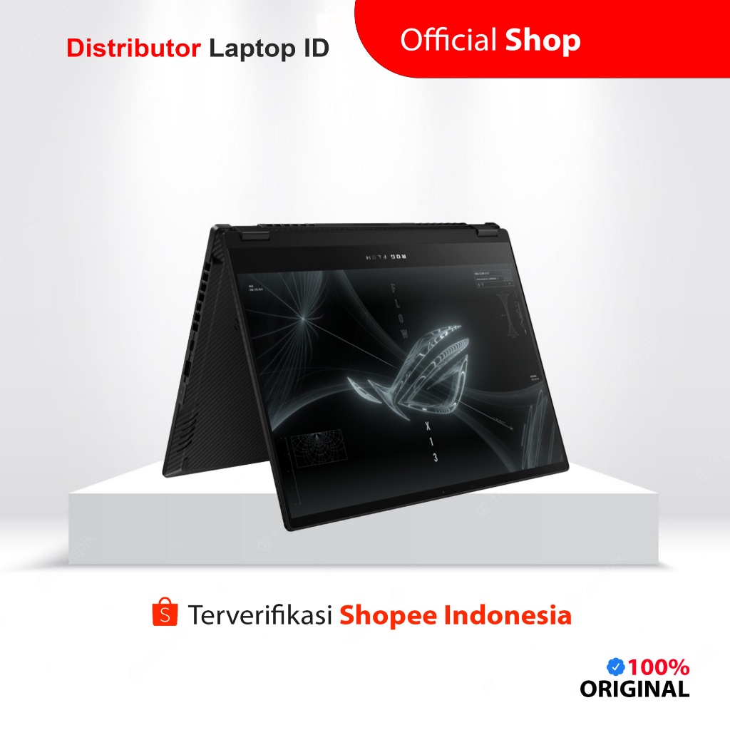 ASUS ROG Flow X13 GV301RE Ryzen 7-6800HS RTX 3050 Ti RAM 16GB 512GB