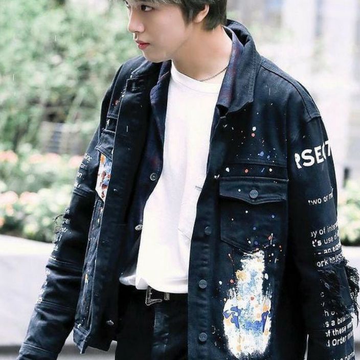 Terjamin READY STOCK DENIM HC HAECHAN / NCT DREAM 127 JAEMIN JENO JISUNG CHENLE RENJUN TAEYONG JAEHY