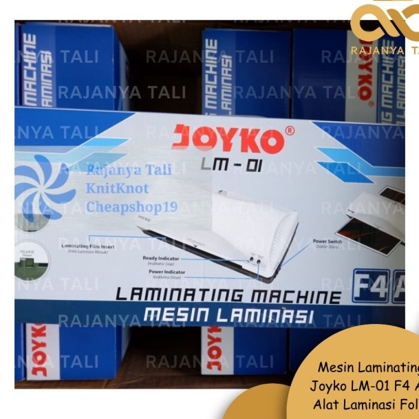 

Ready Stock!! Mesin Laminating Joyko LM-01 F4 A4 Alat Laminasi Folio