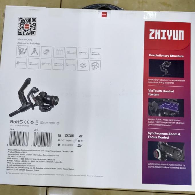 Zhiyun Crane 3 Lab Resmi