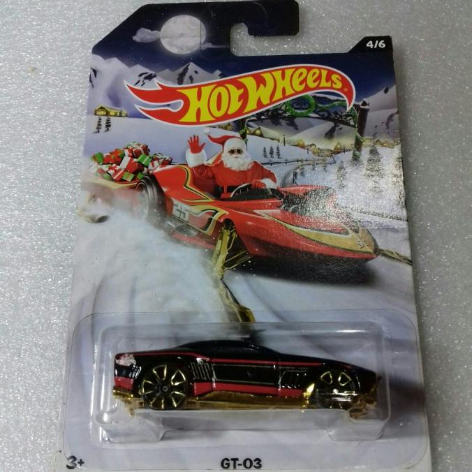 HOT WHEELS GT-03. HOLIDAY HOT RODS CARD 2015. ANTIK COLLECTIBLE ITEM.