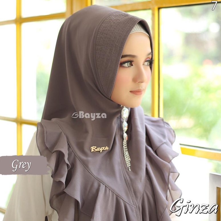 Paling Dicari.. KHIMAR GINZA ORIGINAL BAYZA HIJAB