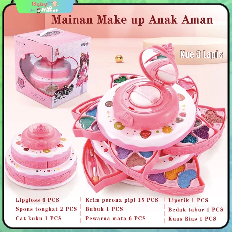 Harga Spesial.. Mainan Make up Anak Perempuan Mainan rias Anak Kosmetik Lipstick Eye Shadow Makeup S