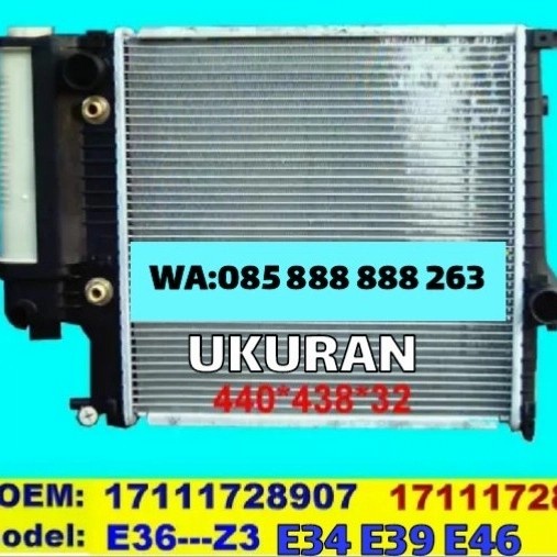 Radiator Bmw E30 E36 M40 318I Matic