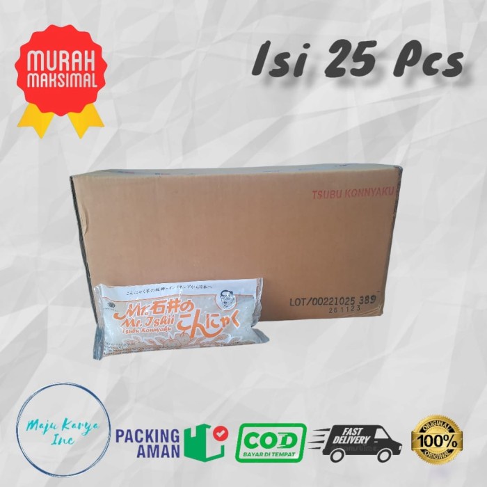 

Wet konyaku rice /bubble shirataki basah dus 25 pcs