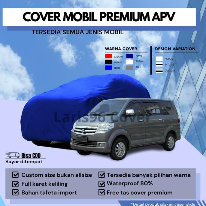 Cover Mobil / Sarung Mobil Apv Arena Mantel Selimut Mobil Apv