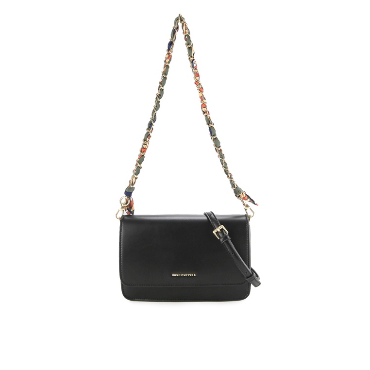 Tas Selempang Hush Puppies Original Wanita SlingBag Flap dengan kancing magnet Lamaran Branded Fashi