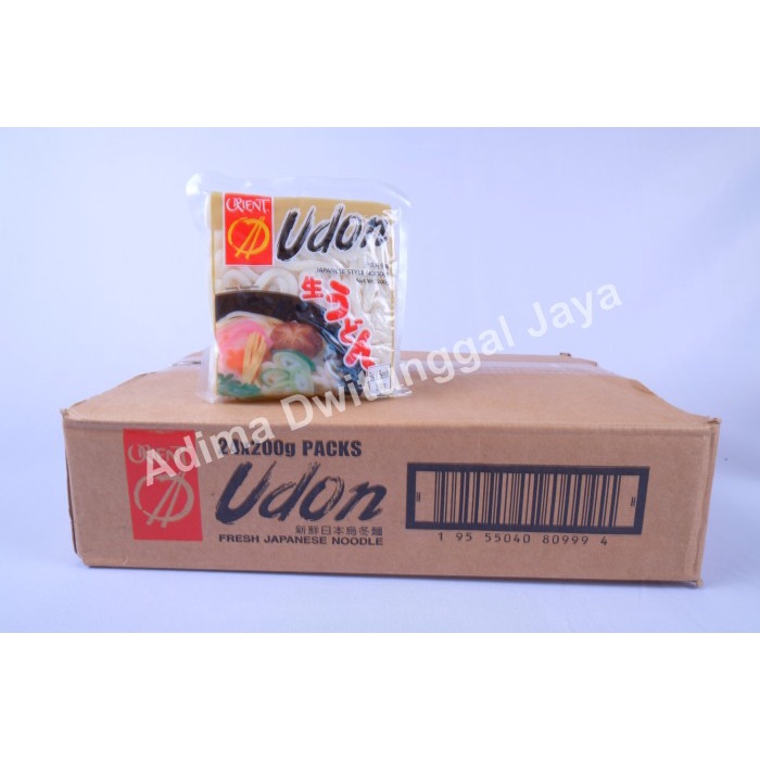 

Mie Udon Orient / Japanese Style Noodle 24X200Gr - Karton Bestseller Mie Impor