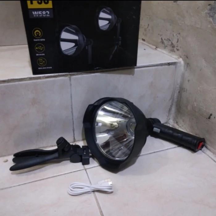 Senter Sorot Senter Blor Belor Senter Berburu Led 50Watt Super Terang