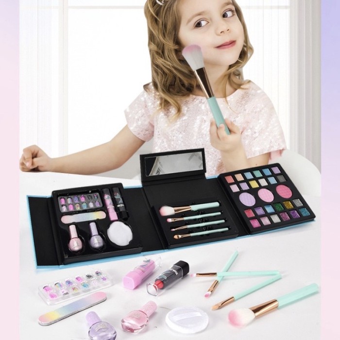 MUST HAVE MAINAN ANAK PEREMPUAN MAKE UP SET ANAK SIMULASI MAKE UP SEPERTI ASLI TERMURAH