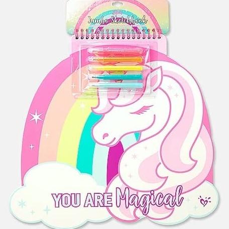 

TER-UPDATE JUSTICE UNICORN JUMBO SKETCHBOOK #ORIGINAL