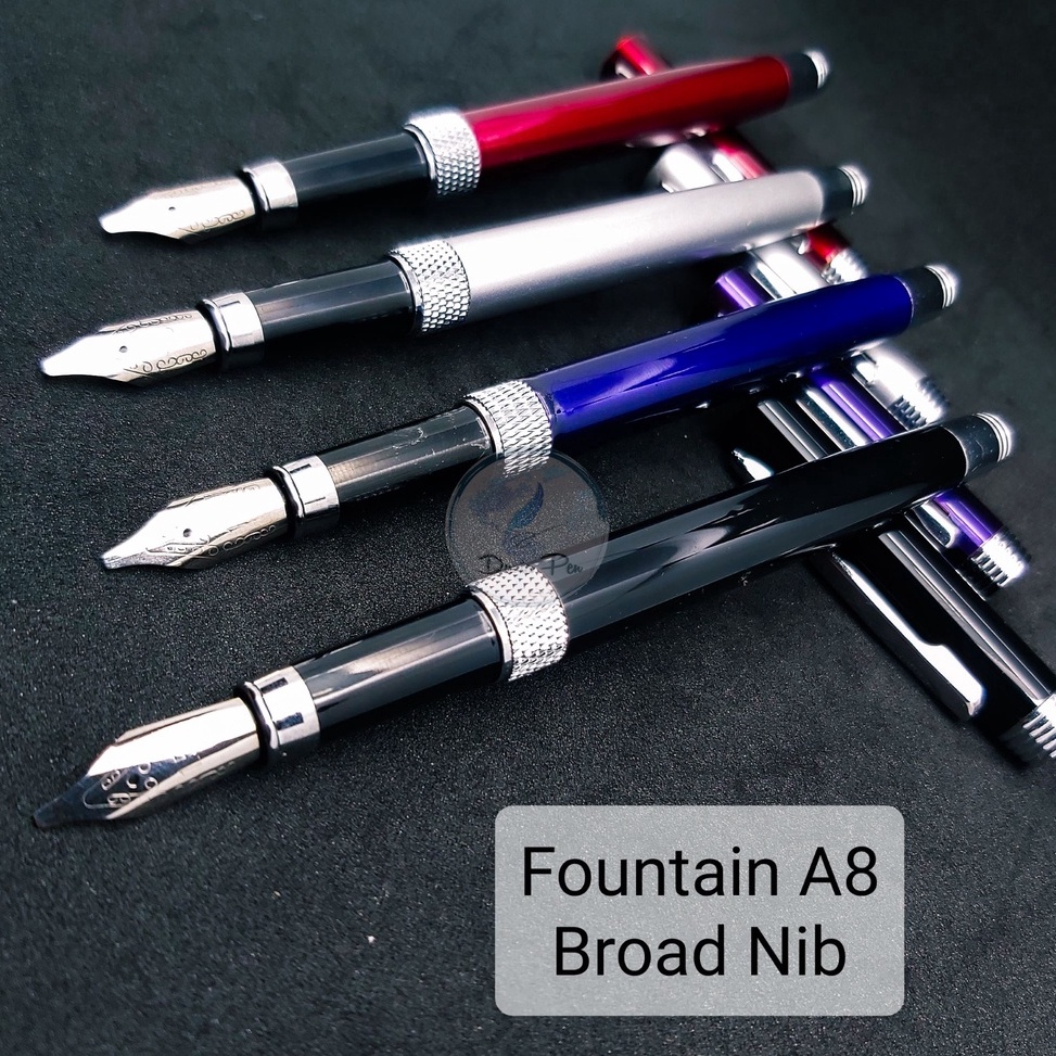 

Bestseller-Pena Kaligrafi F A8 Broad Nib, Mata Kasar , Pen Kaligrafi Menulis Indah Calligraph Metal Nib 1.5mm