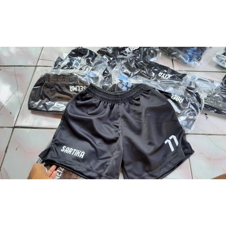 12.12 Fasion sale Celana Voli Cewek Pinggir Kolor Voli Cewek Tambah Nama Tambah Nomor buruan