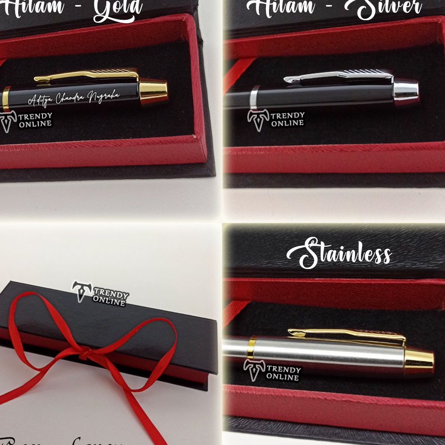 

[☆I♡J] Ball Point Custom Grafir, Pulpen Custom Nama, Pen Cetak Nama, Bolpoin Custom Promosi, Klip Model Parker -banyak diiminatiご