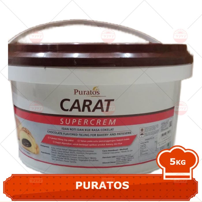 

COKLAT FILLING PURATOS SUPERCREM 5KG