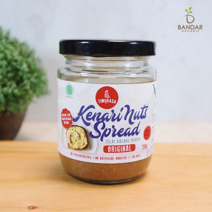 

Kenari Nut Spread / Selai Kacang Kenari 200gr - Timurasa
