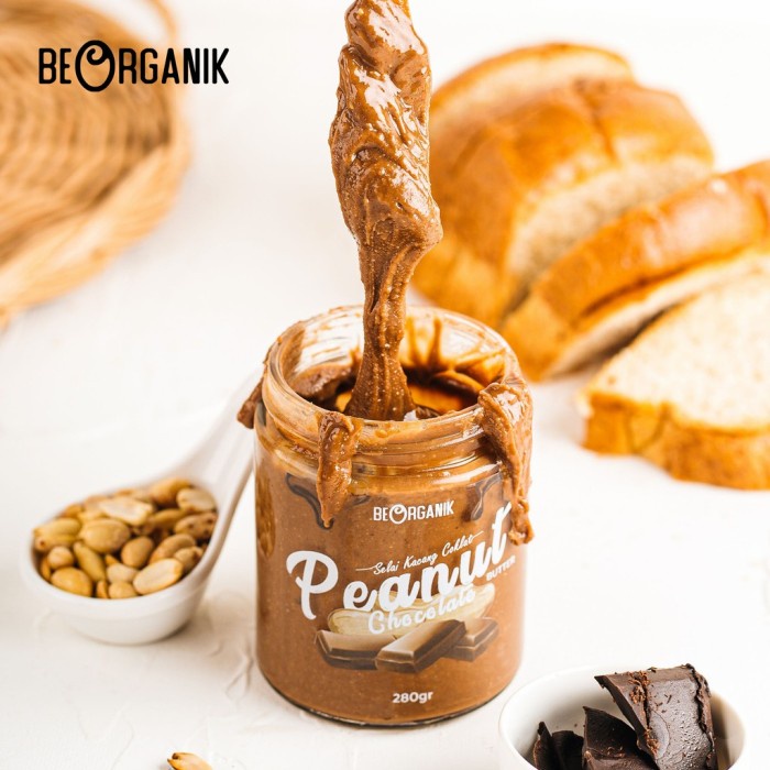 

BeOrganik Peanut Butter chocolate /selai kacang 280gr
