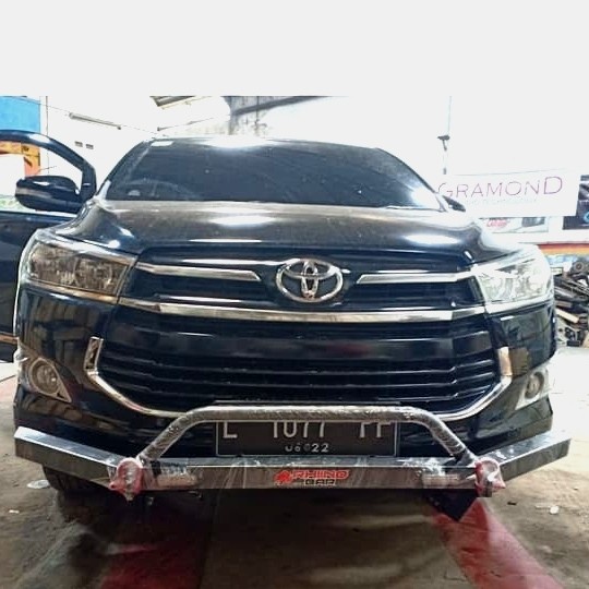 Tanduk Depan Innova Lama Towing Bar Bumper Guard Rhino Original Besi best