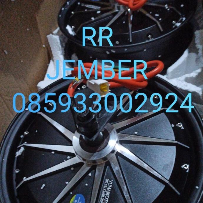 @@@@] Dinamo bldc 12 inch 72v 1500w 2000w 3000w yuma motor hub motor listrik