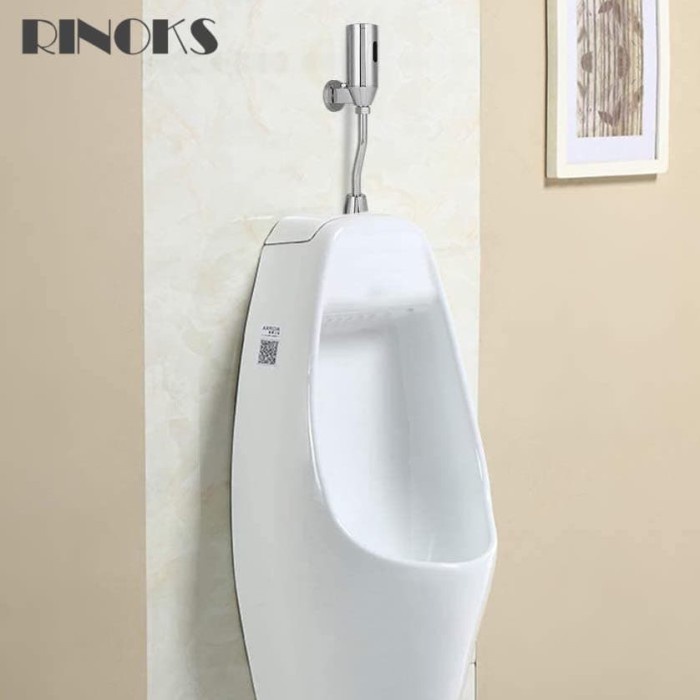 RINOKS Urinoir urinal sensor flush otomatis bilas KM-604 DC