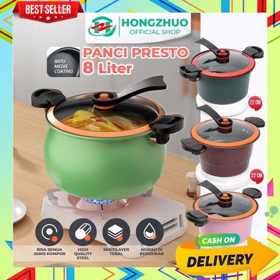 Set Panci Premium Manci Soup Pot Pnci Penci Anti Karat Mengukus Wadah Sayur Memasak Air Masak Sayur 