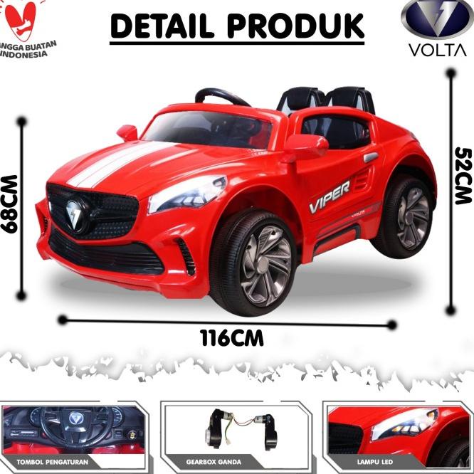 Mainan Anak Mobil Aki Viper Prolite - Volta 5009