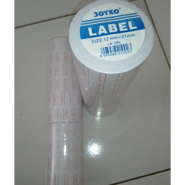 

Model Baru_Label harga joyko 1line (10 roll)