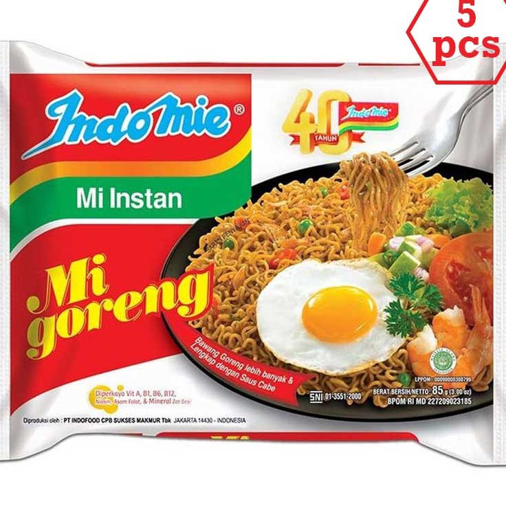 

Ready Indomie Goreng 84g 5pcs Jual
