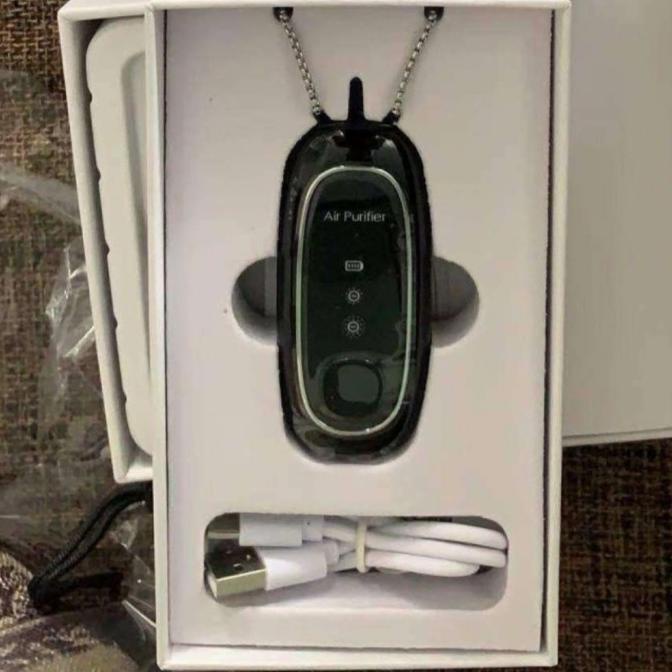 Terlaris Kalung Air Purifier Portable Ion Penyaring Udara Anti Virus Original