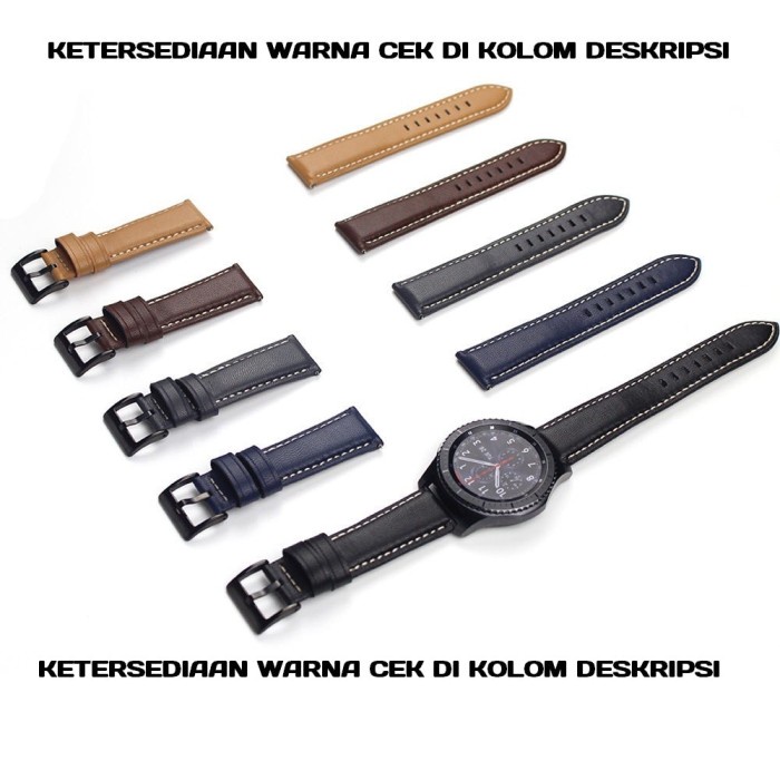 Samsung Gear S3 Classic/ Frontier Genuine Leather Strap - Band Bestseller Wearable