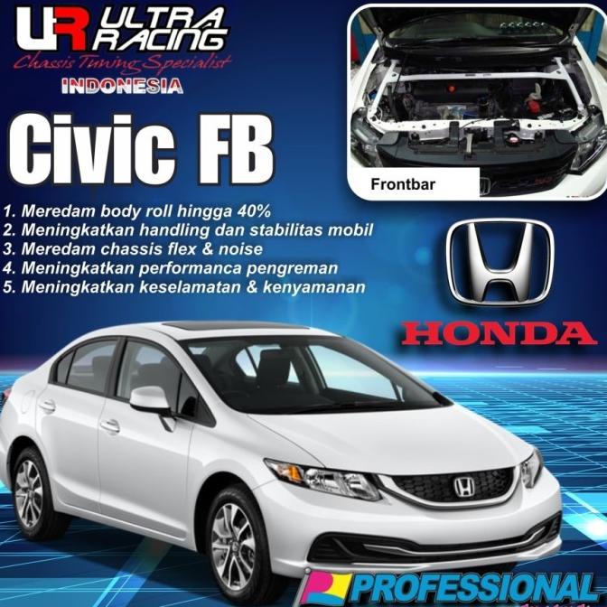 Aksesoris / Strutbar / Stabiliser Ultra Racing Honda Civic Fb '13