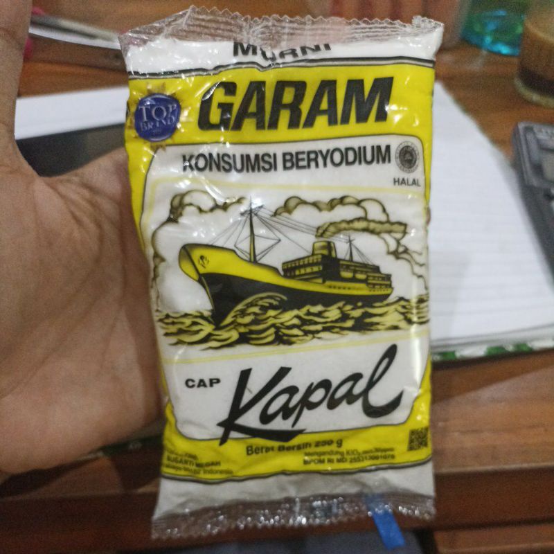 

Garam kapal 250gr